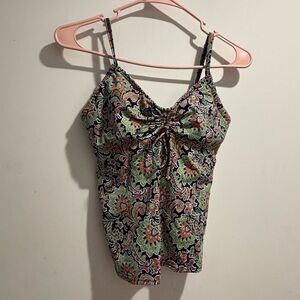 Floral Y2K tank top